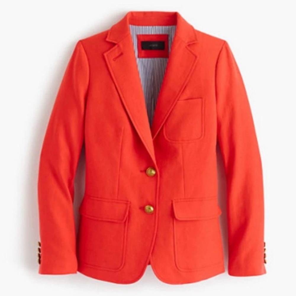 J. Crew Women's Orange Blazer